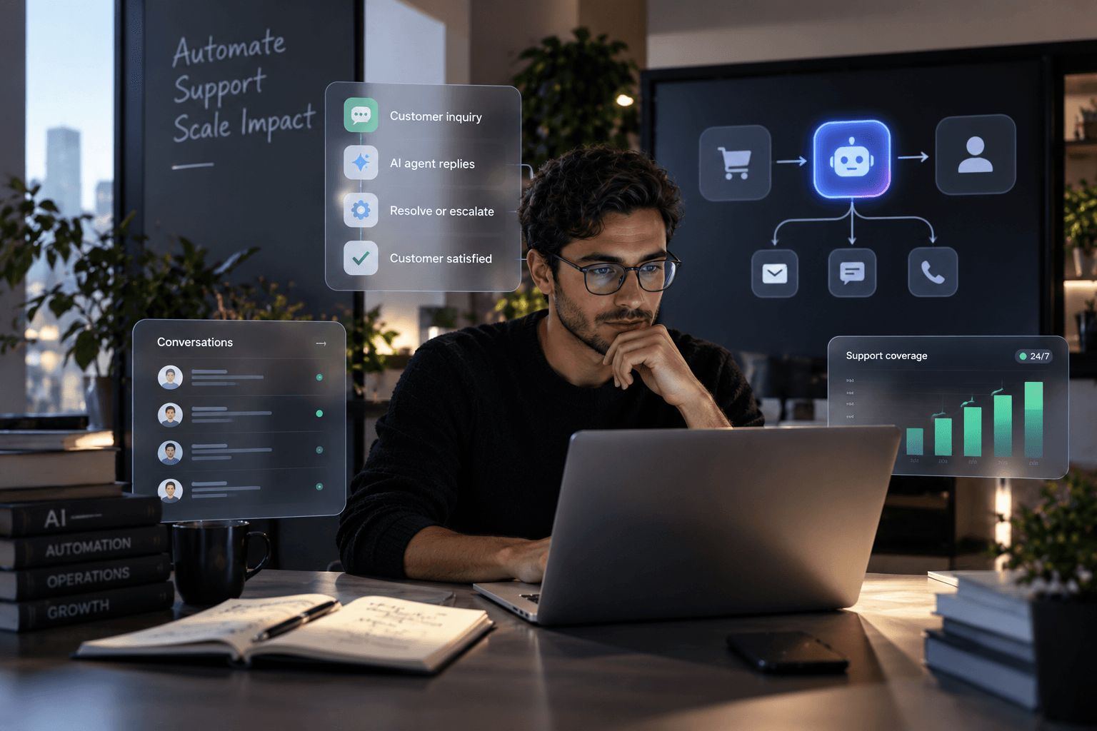 What is an AI automation agency?