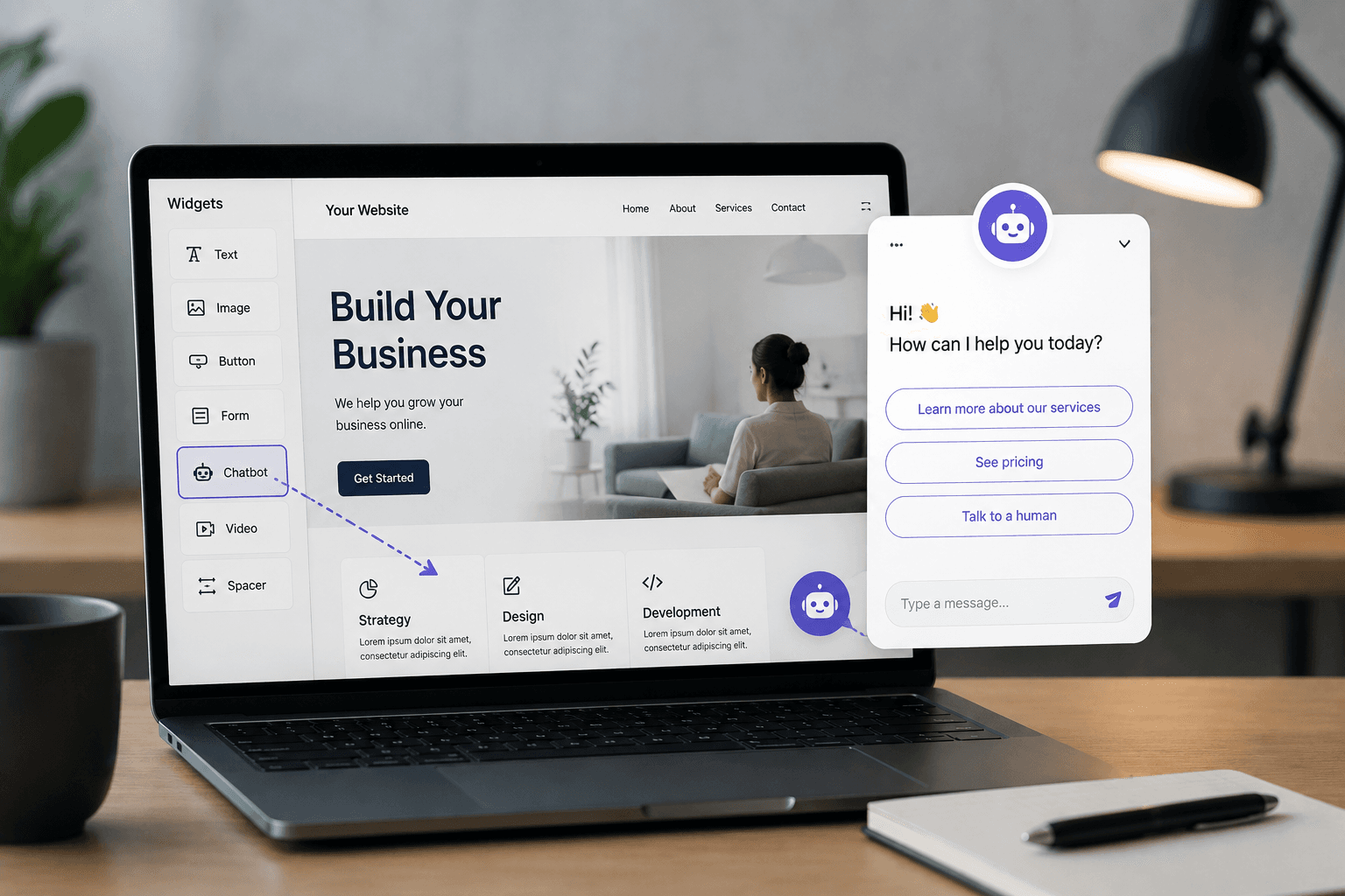How to add a chatbot to your website