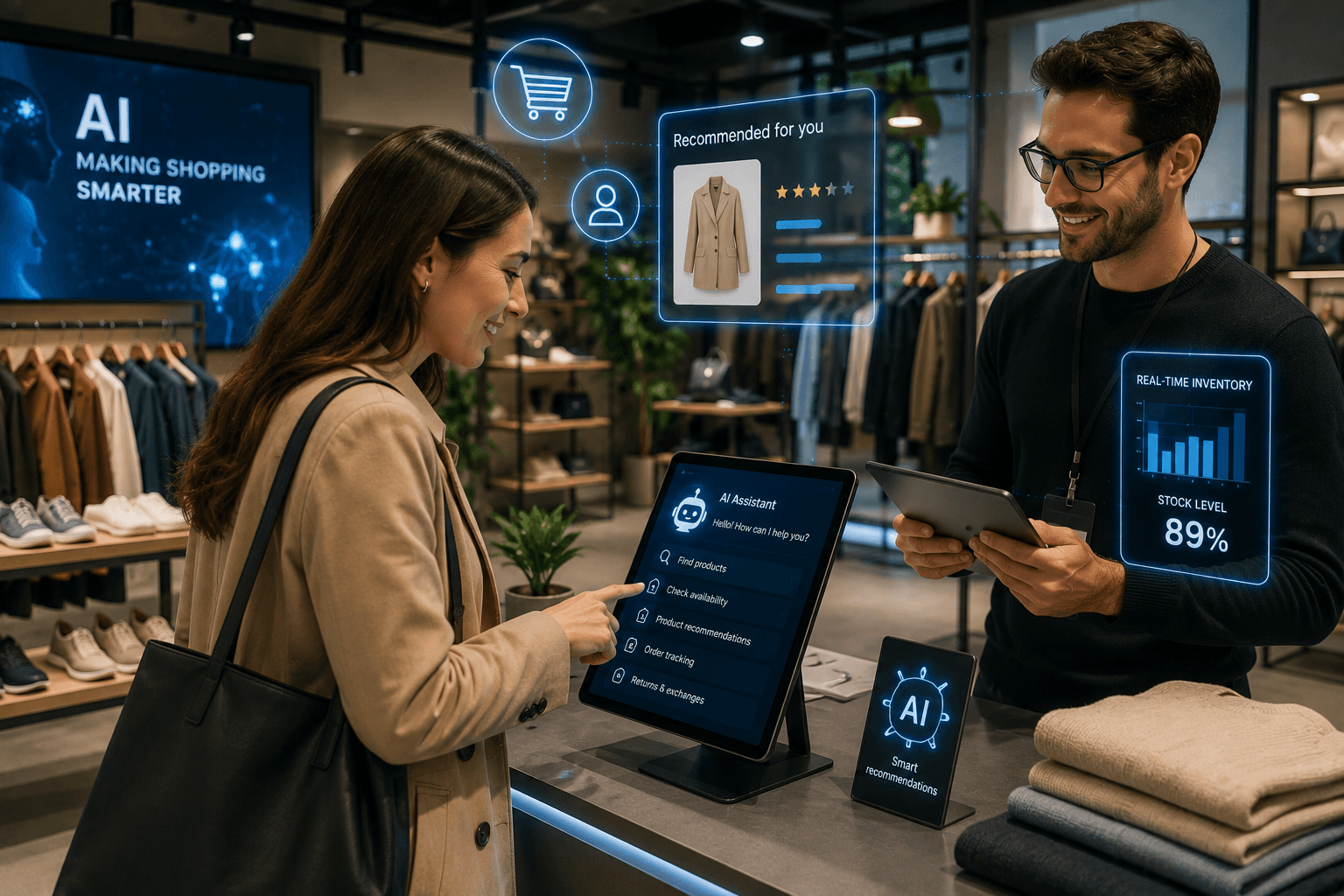 AI use cases for retail: From support to sales