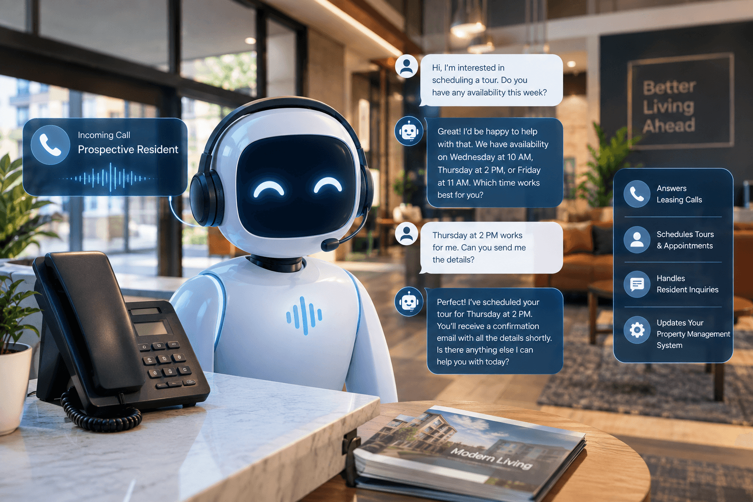 Buildium and AI: Automating leasing and resident calls