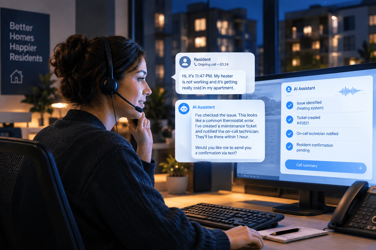 After-hours maintenance calls for apartments: What to automate
