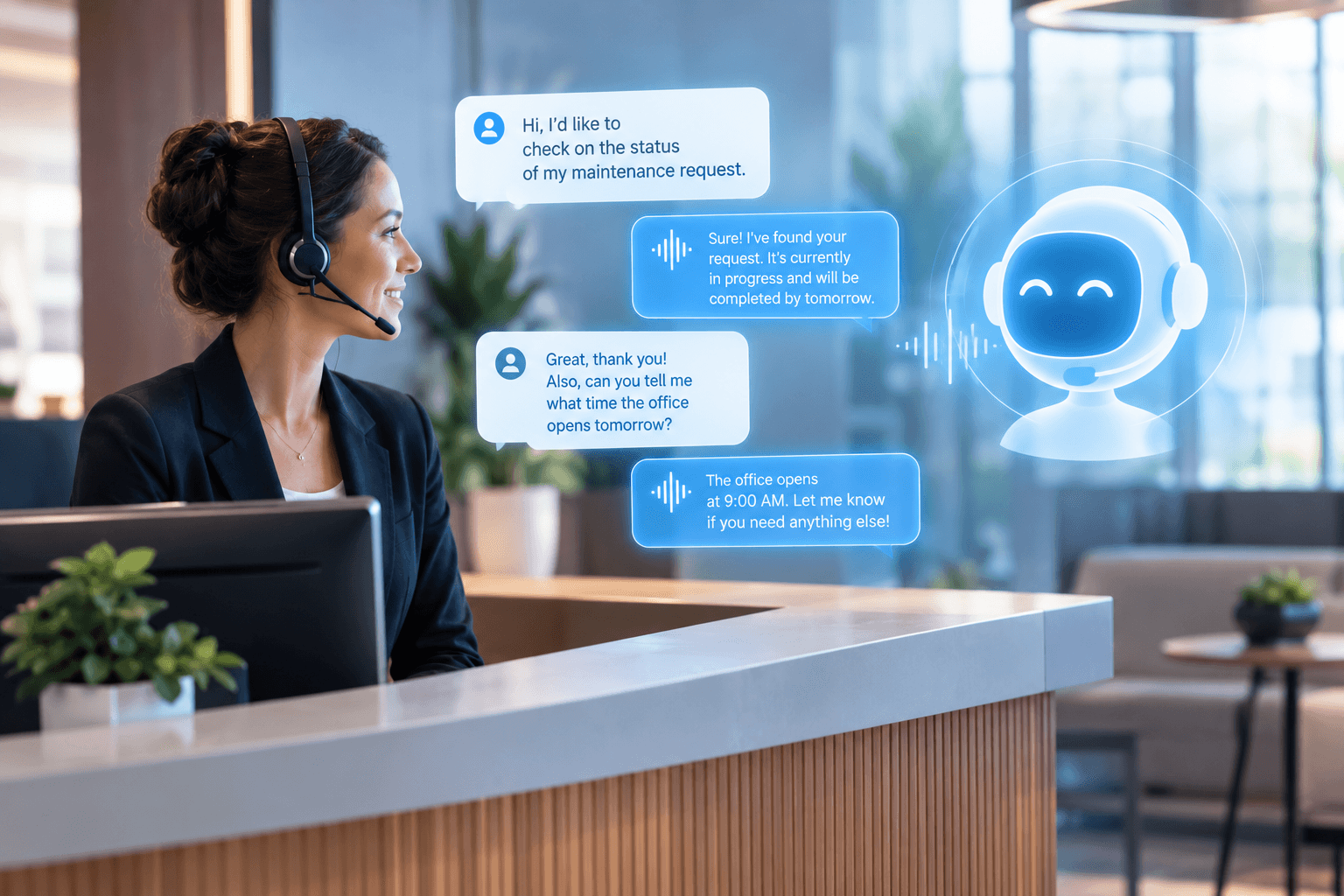 Why an AI receptionist might be your most valuable employee