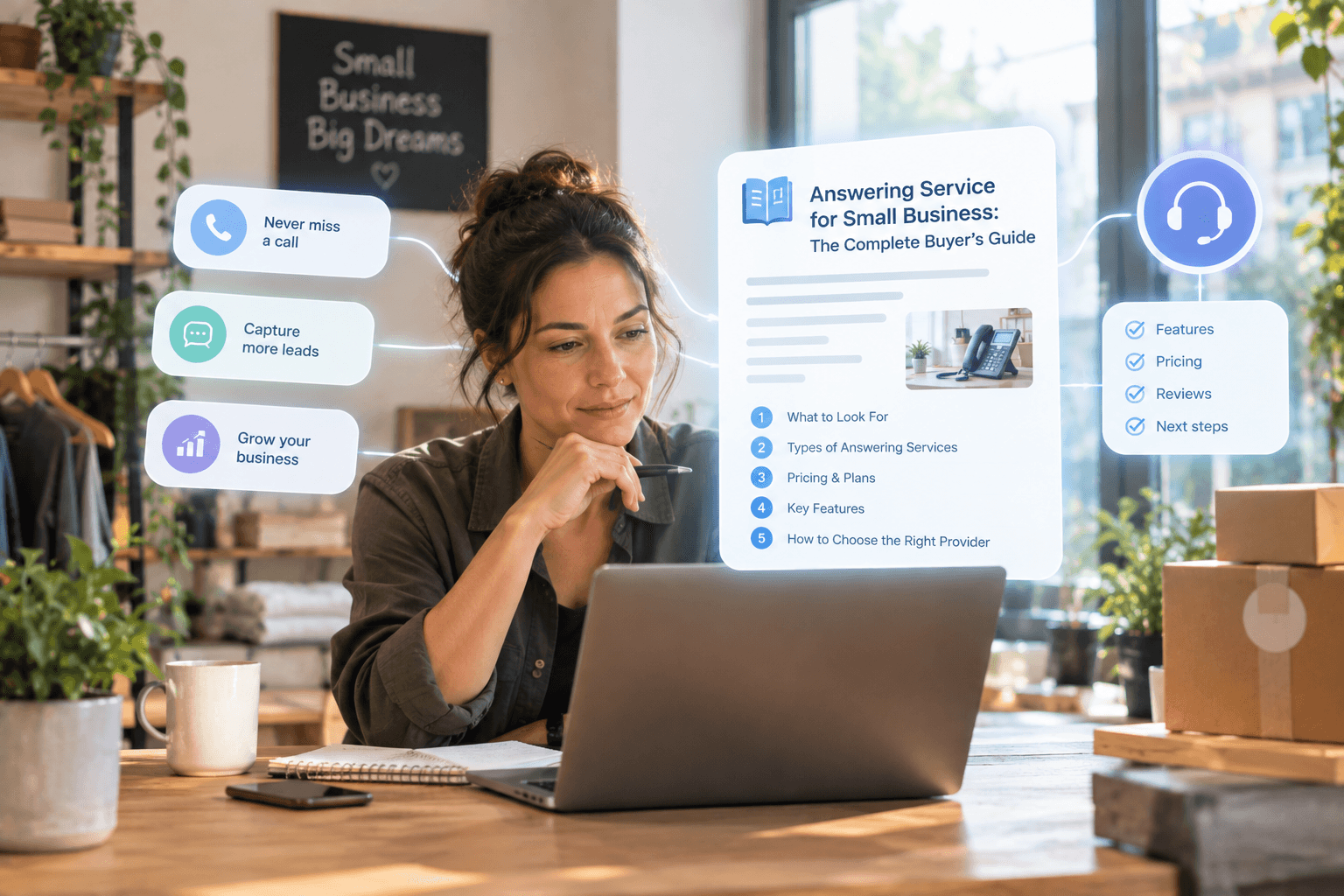Answering service for small business: The complete buyer's guide