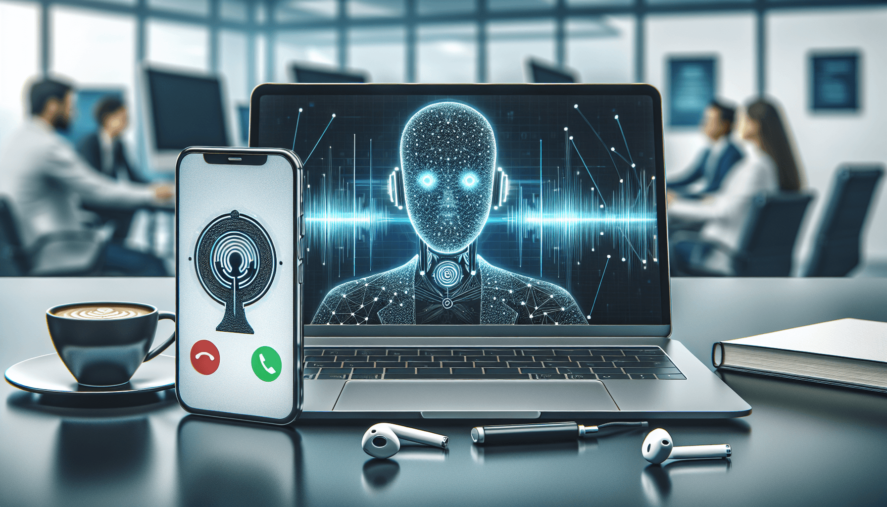Answer Cell Phone on Computer: Enhancing Business Communication with AI Phone Receptionists