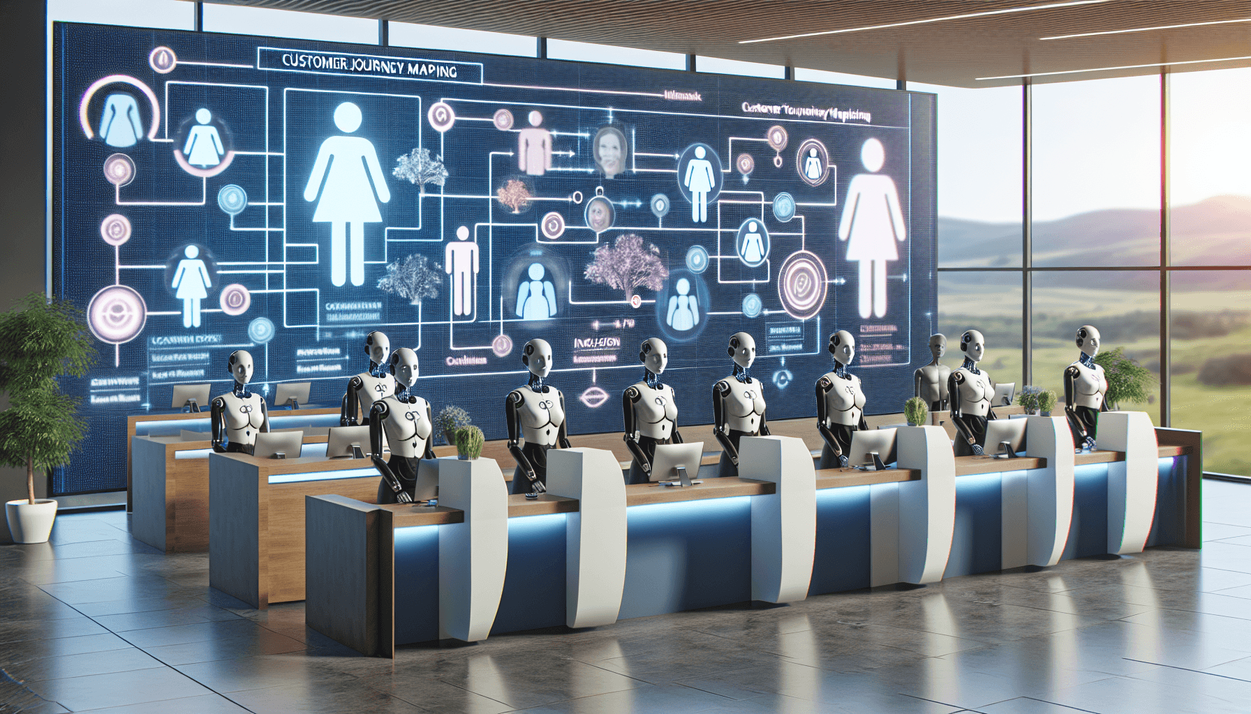 AI Receptionists and Customer Journey Mapping: A Data-Driven Approach