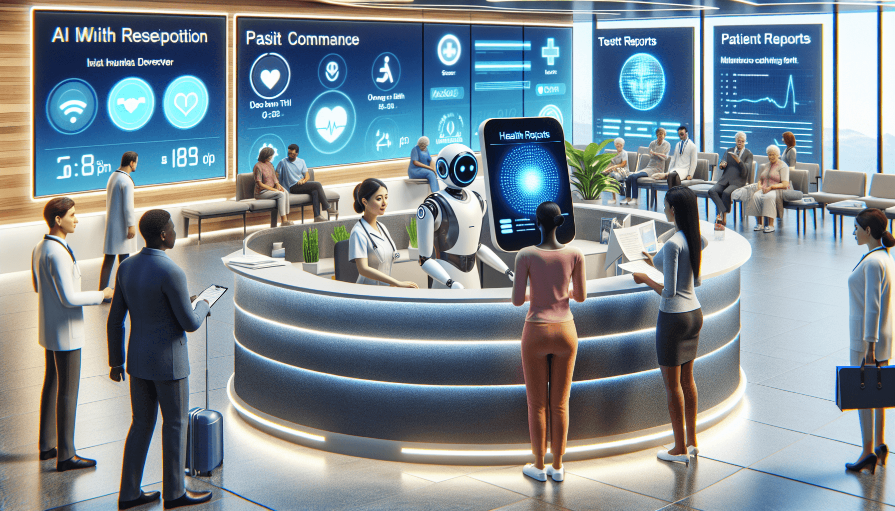 AI Receptionists in Healthcare: Enhancing Patient Communication and Care