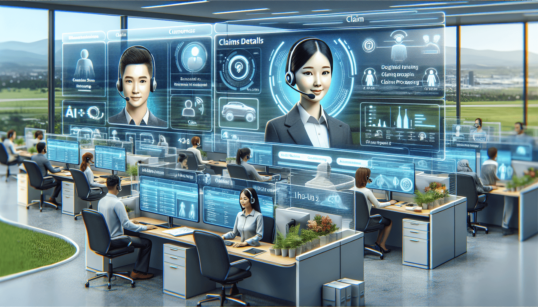 AI Receptionists in the Insurance Industry: Streamlining Claims Processing