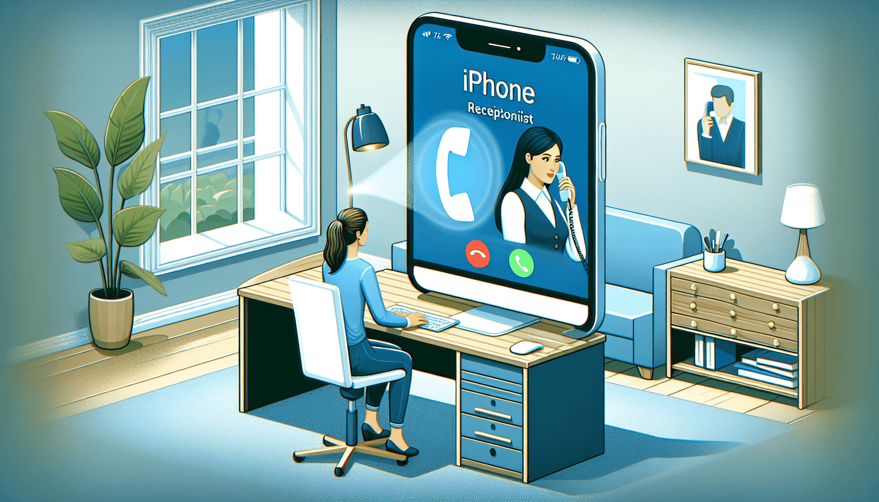 Answer iPhone Calls on PC: Elevate Remote Work with AI Phone Receptionists