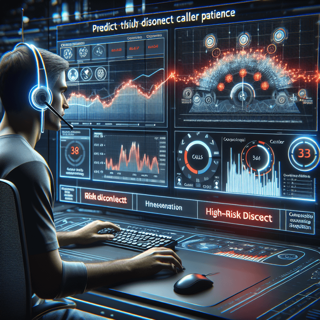 Automated Caller Patience Prediction: Managing High-Risk Disconnect Calls