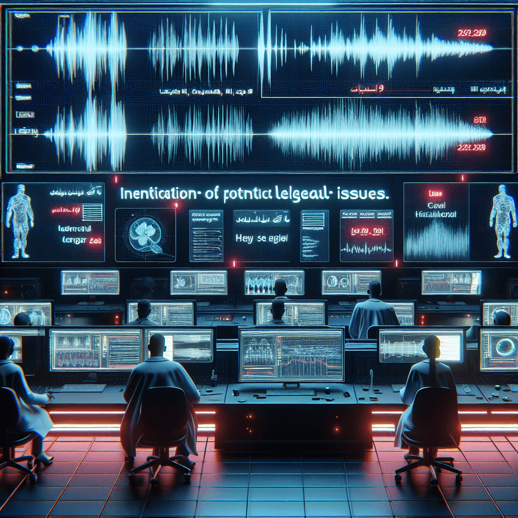 Automated Detection of Potential Legal Issues in Recorded Calls