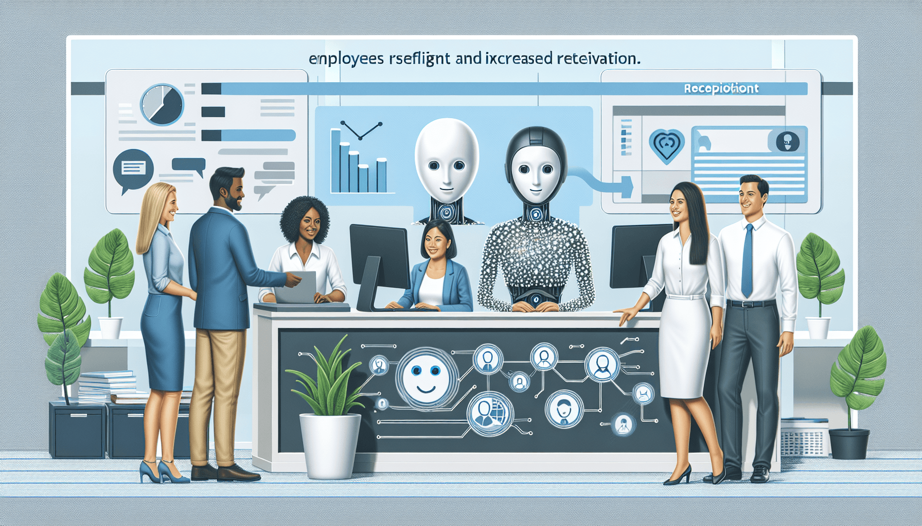 Elevating Workplace Dynamics: The Impact of AI Receptionists on Employee Satisfaction and Retention