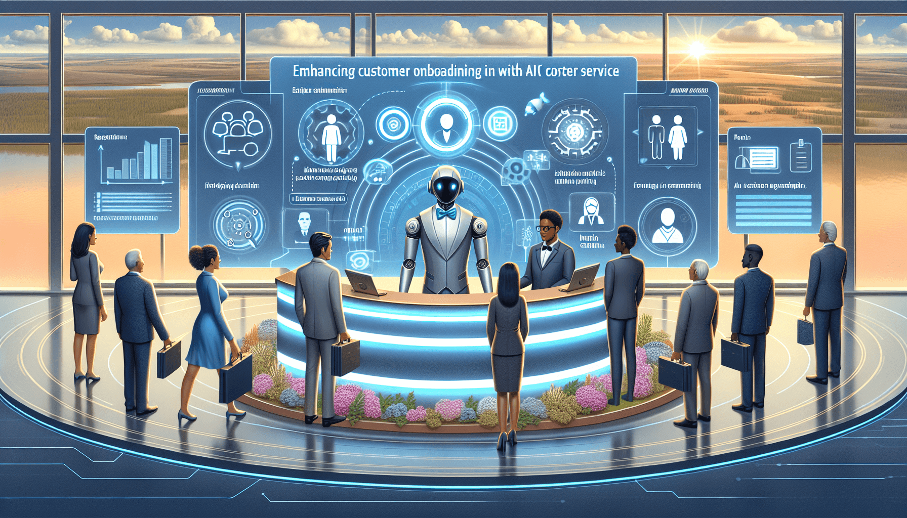 Enhancing Customer Onboarding with AI Receptionists: A New Frontier in Customer Service