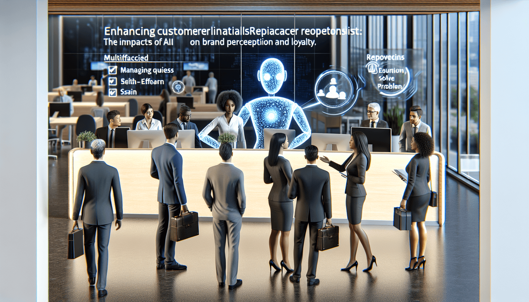 Enhancing Customer Relations: The Impact of AI Receptionists on Brand Perception and Loyalty