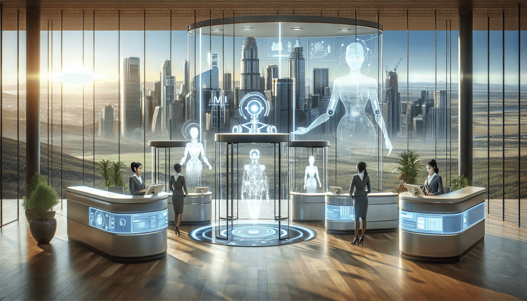 Enhancing Global Business Expansion with AI Receptionists