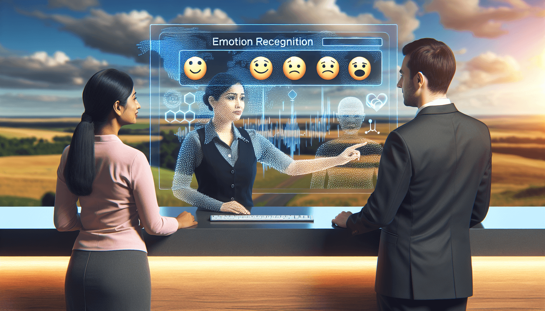 Enhancing Human-Computer Interaction: Emotion Recognition in AI Receptionist Technology