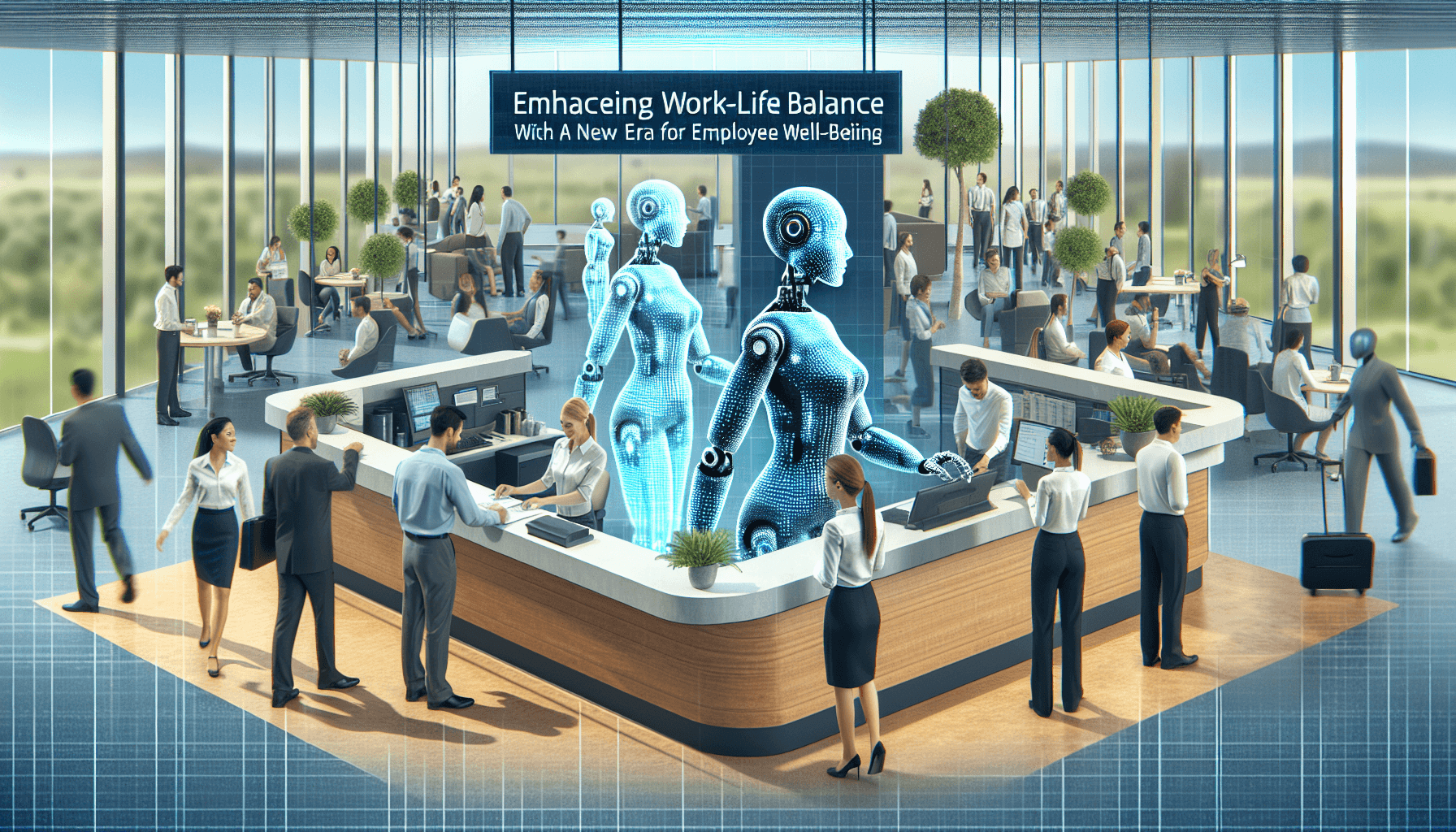 Enhancing Work-Life Balance with AI Receptionists: A New Era for Employee Well-Being