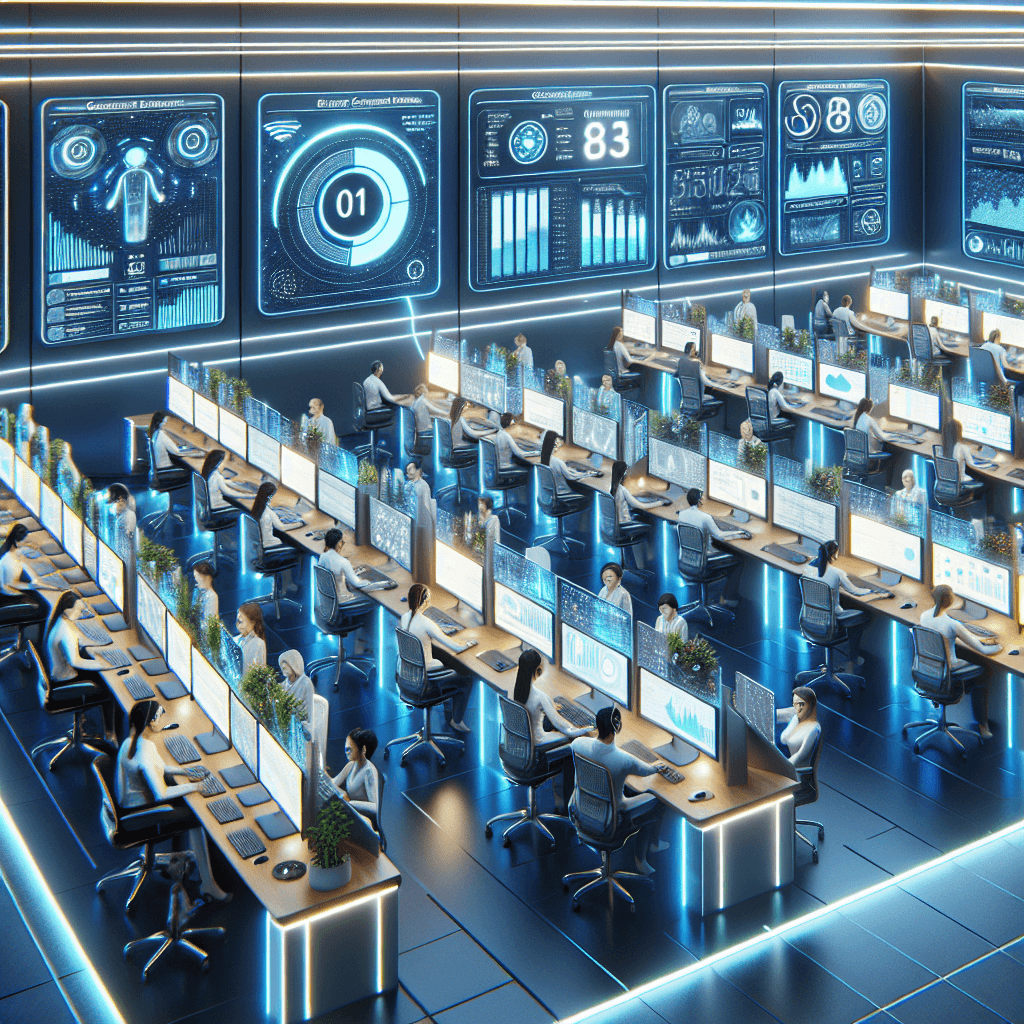 Harnessing AI to Minimize Energy Consumption and Carbon Footprint in Call Centers