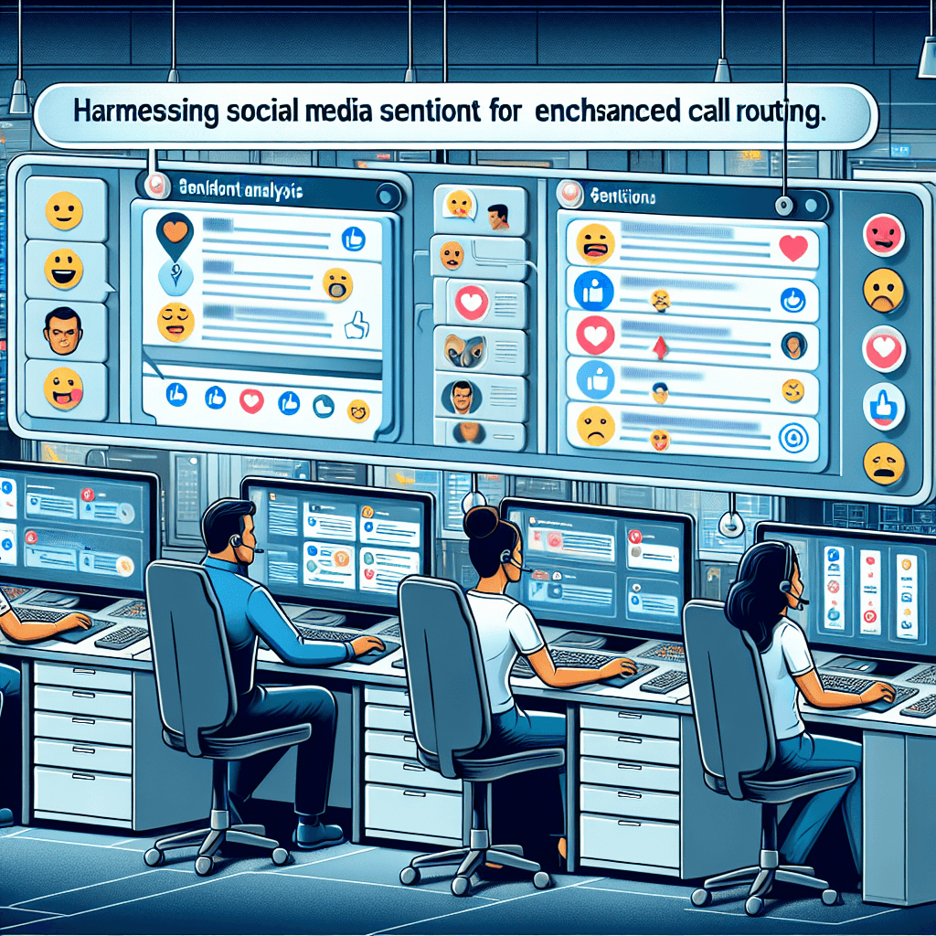 Harnessing Social Media Sentiment for Enhanced Call Routing
