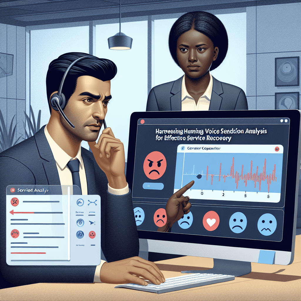 Harnessing Voice Sentiment Analysis for Effective Real-Time Service Recovery