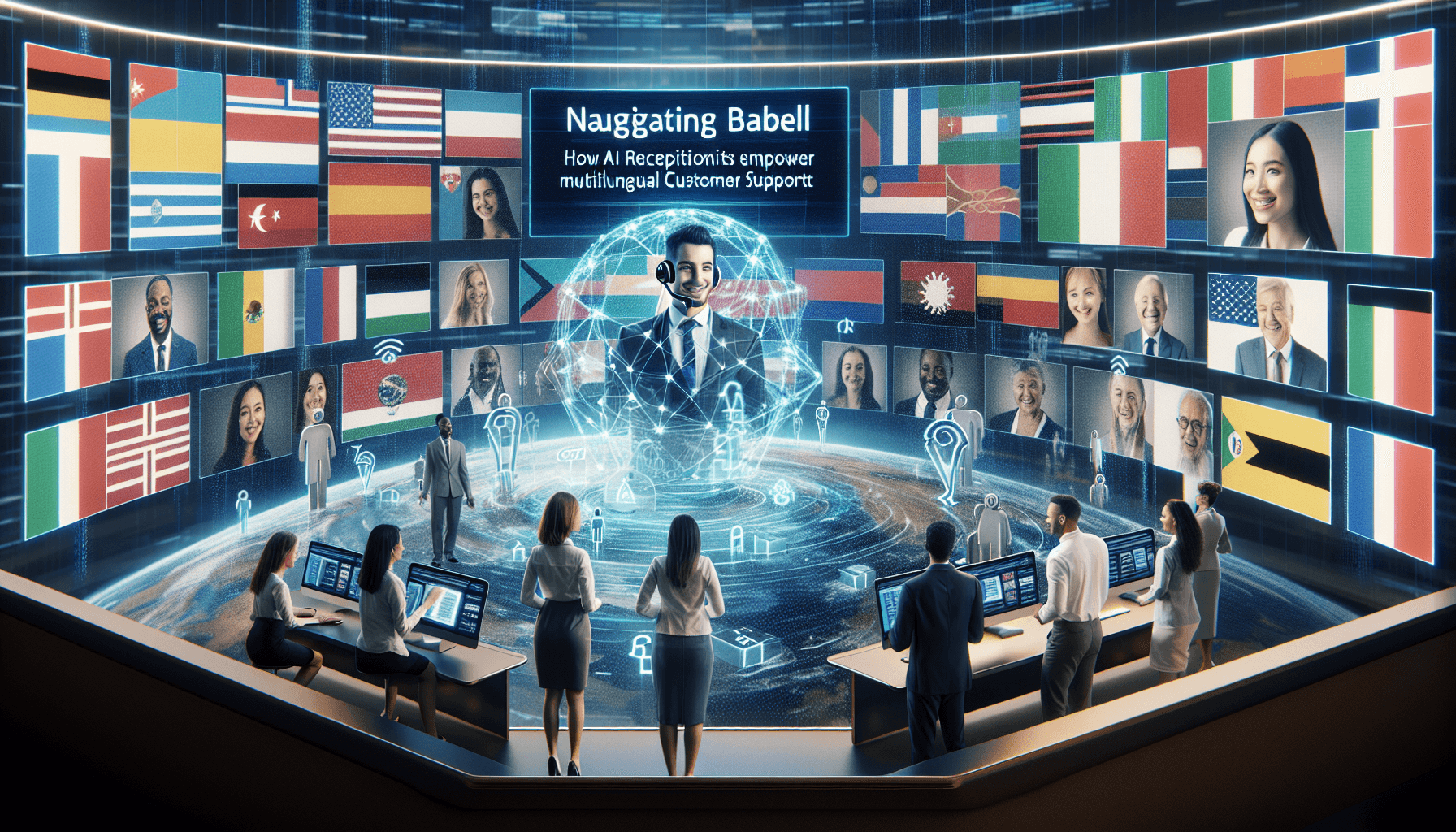 Navigating Babel: How AI Receptionists Empower Multilingual Customer Support