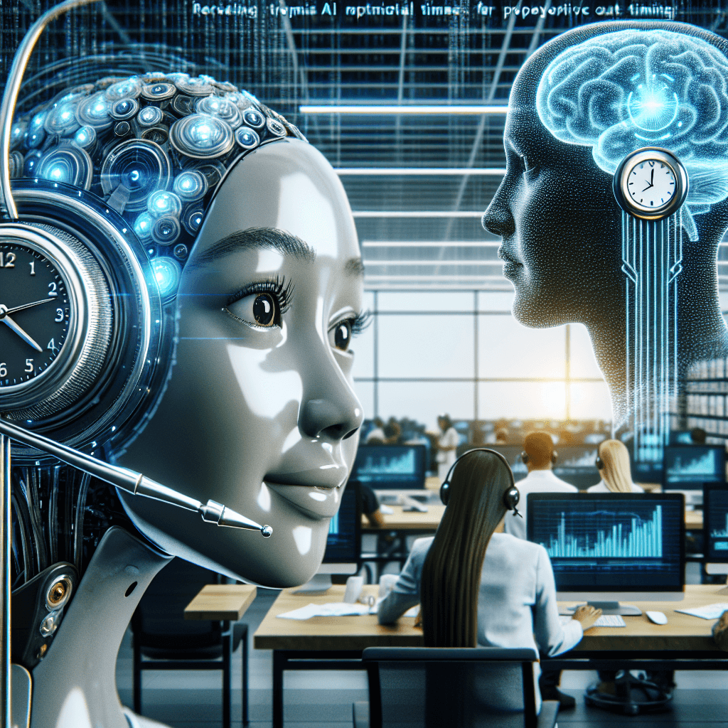 Revolutionizing Customer Engagement: AI in Predicting Optimal Times for Proactive Outbound Calls