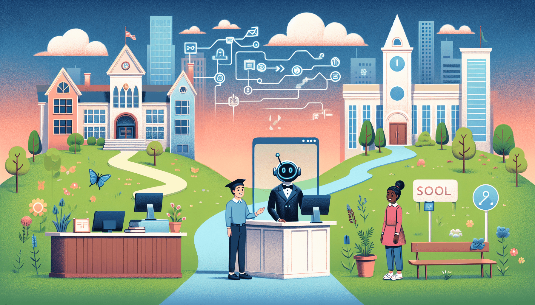 Revolutionizing Educational Communication: AI Receptionists in Schools and Universities