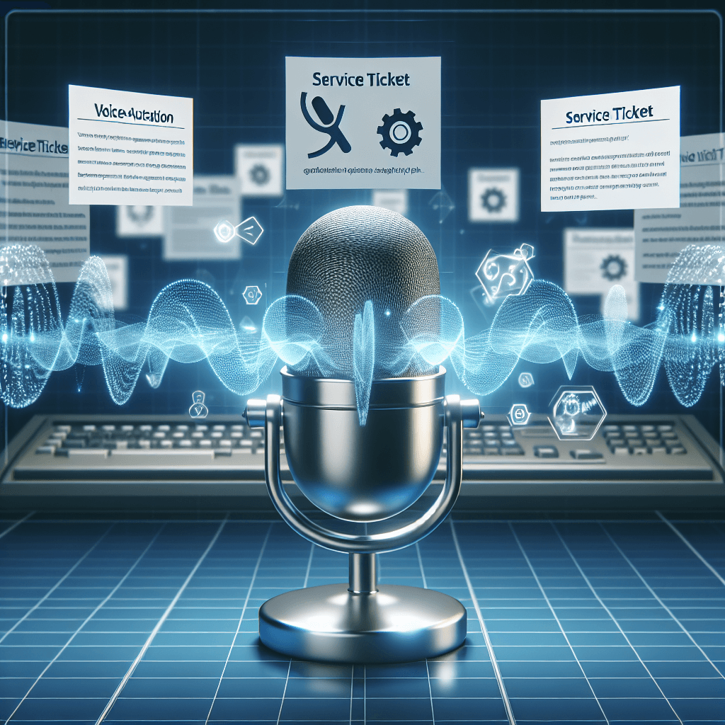 Voice-Activated Service Ticket Creation: Streamlining Issue Management