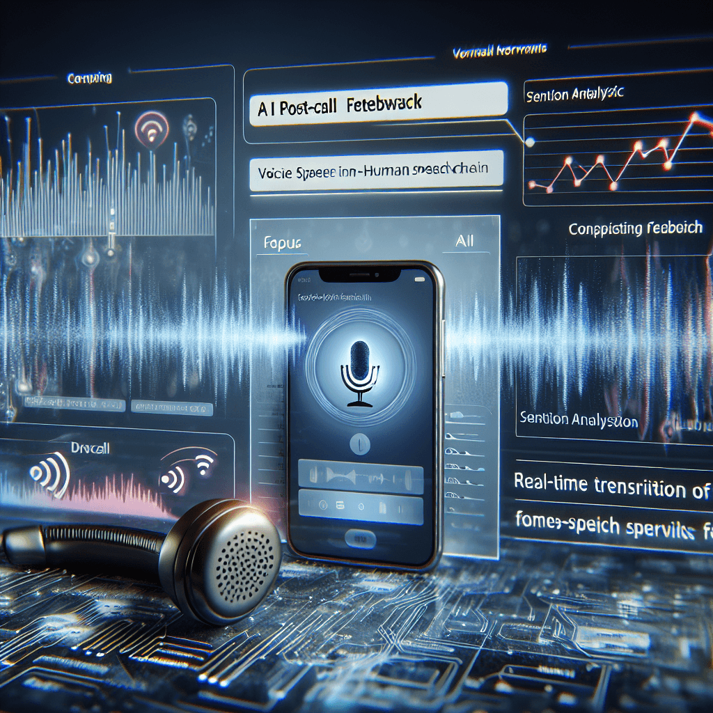 Voice-Based Surveys: Harnessing AI to Capture Essential Post-Call Feedback