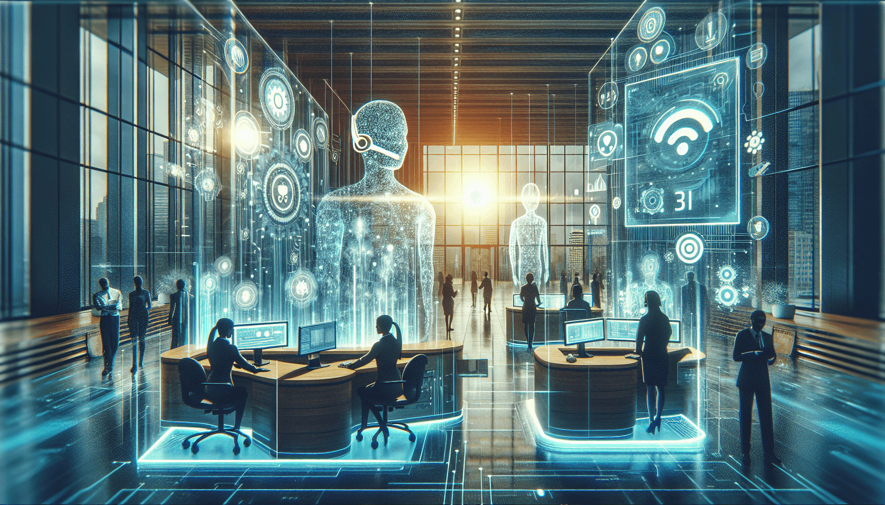 Revolutionizing Customer Service: How VOIP Phone Service Providers Enhance AI Receptionist Solutions
