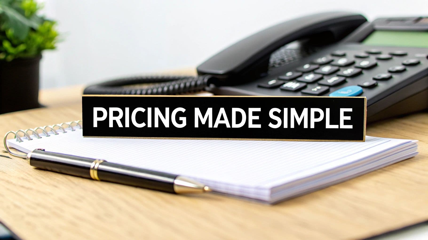 Answering Service Pricing Made Simple