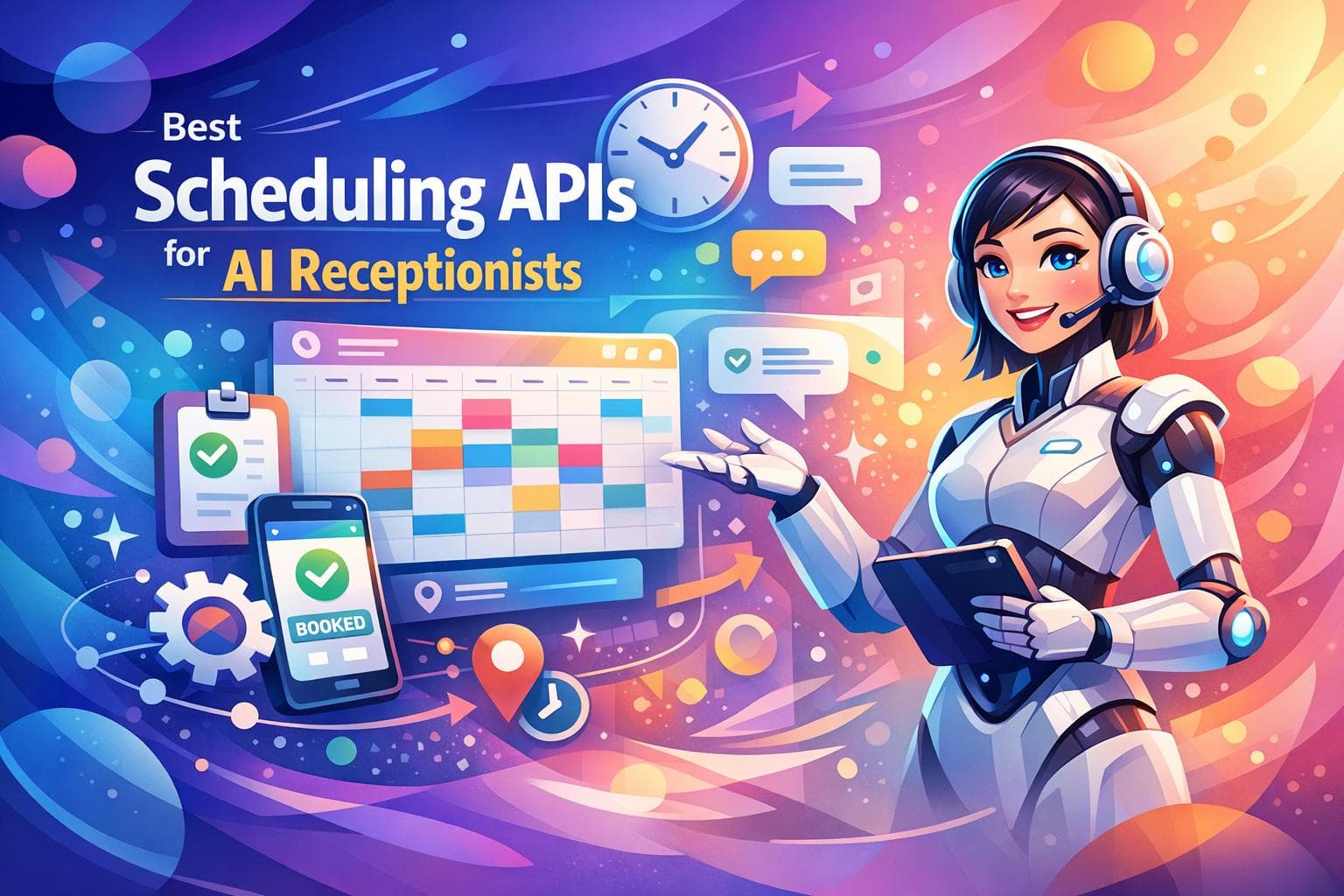 Best Scheduling APIs for AI Receptionists