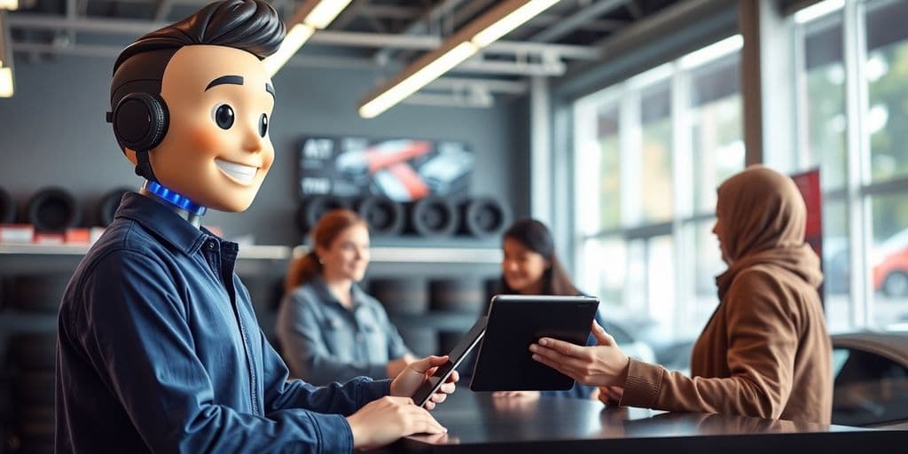 Boost Your Tire Shop: How an AI Virtual Receptionist Can Transform Customer Service