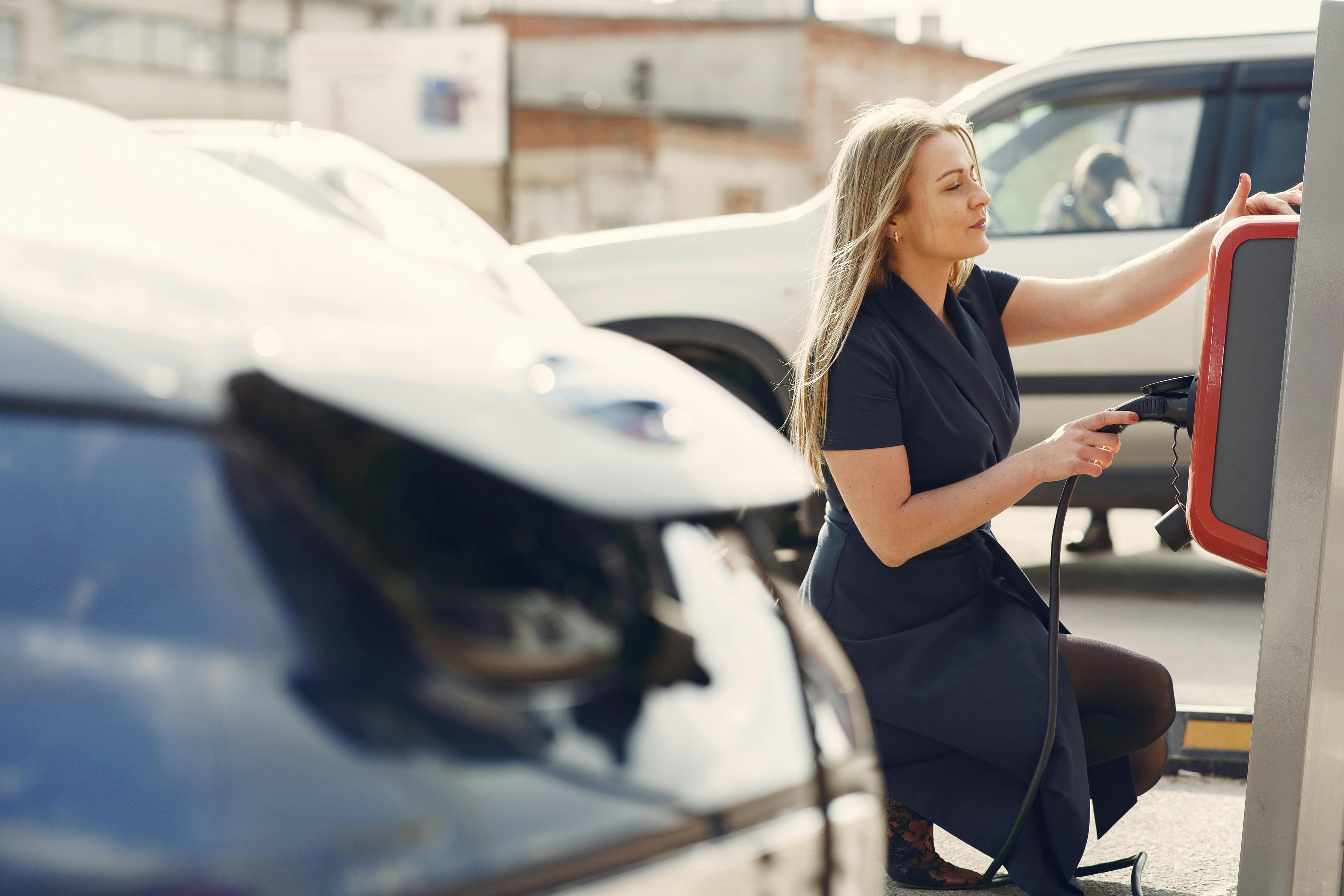 AI Receptionist for Electric Vehicle Charging Station