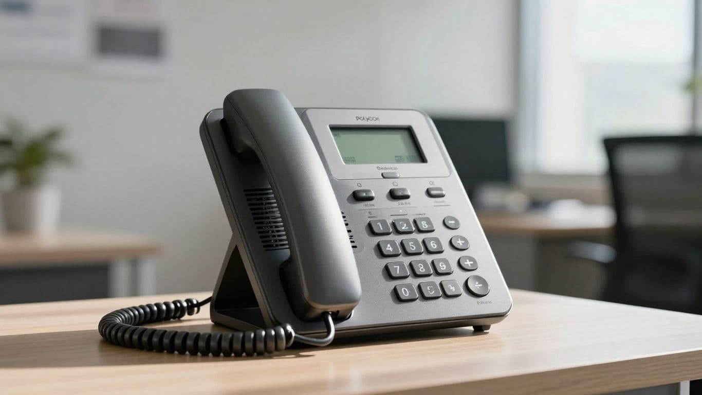 Enhance Your Office Communication with a Polycom Receptionist Phone