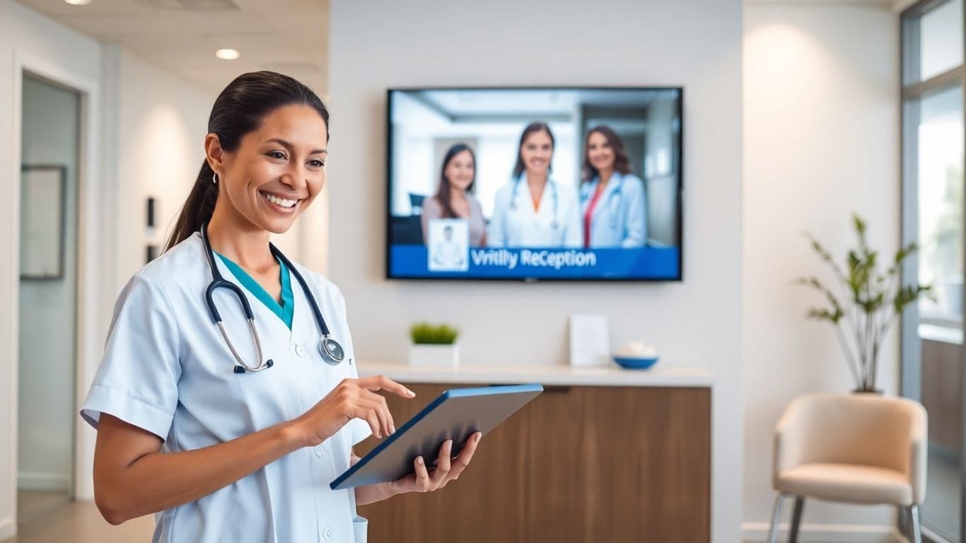 How a Virtual Receptionist Transforms Medical Office Efficiency in 2025