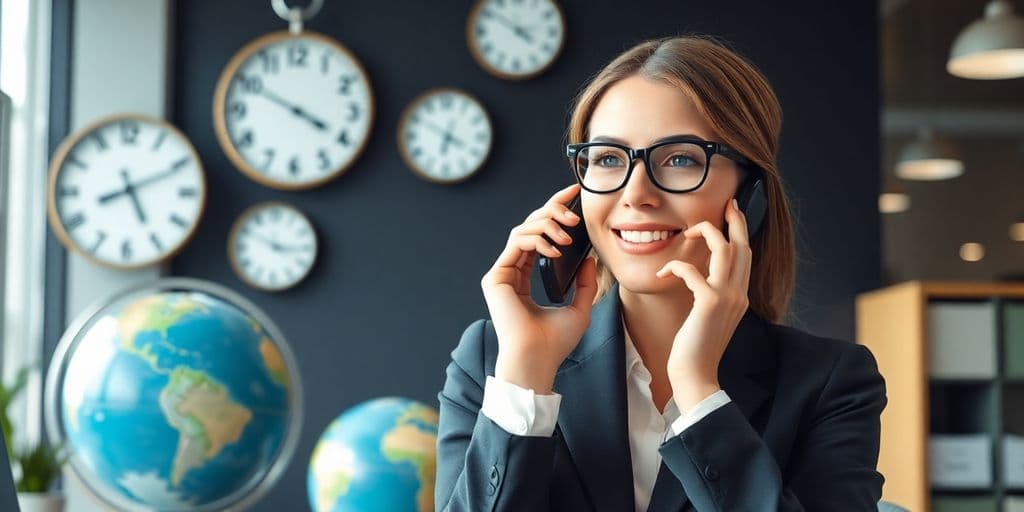 How to Make Business Calls in Different Time Zones