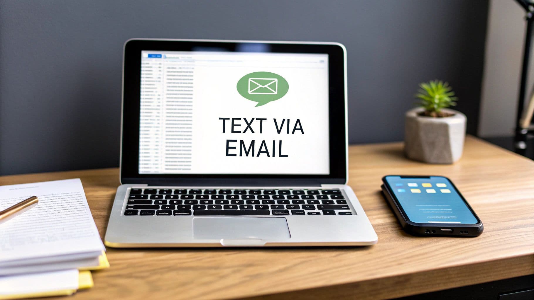 How to Send a Text Message Via Email: Easy Step-by-Step Guide