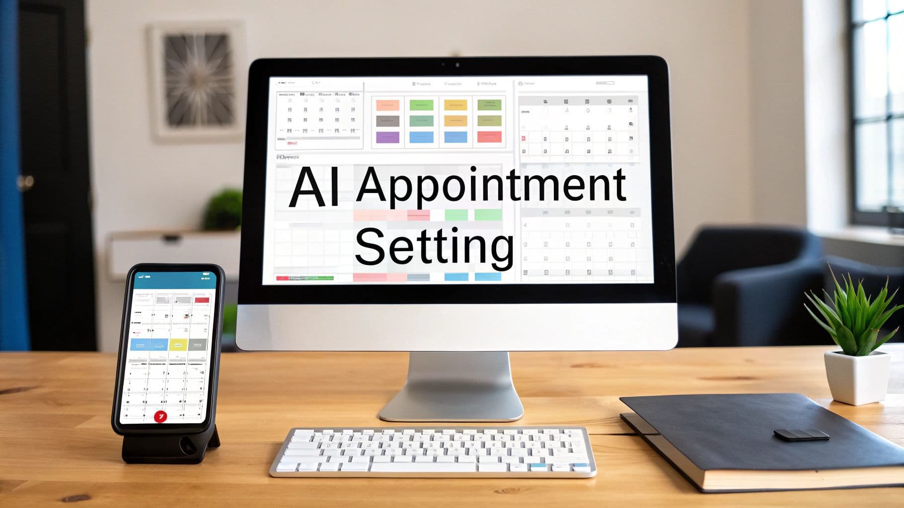 Mastering b to b appointment setting with AI