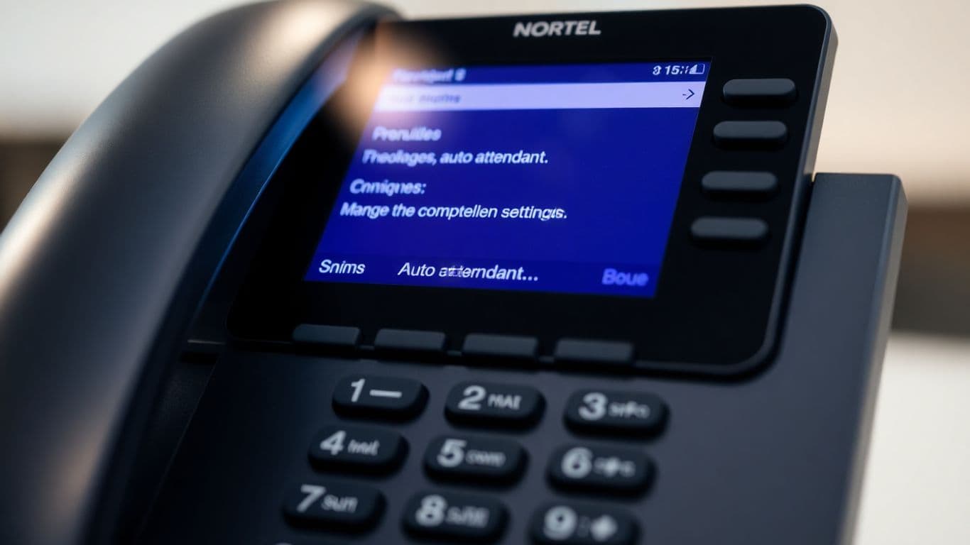 Mastering Your Nortel Phone: A Step-by-Step Guide on How to Change Auto Attendant Settings