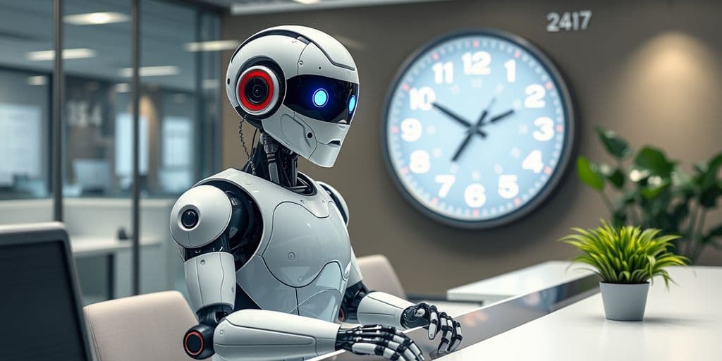 Receptionists Without Coffee Breaks: The 24/7 Promise of AI