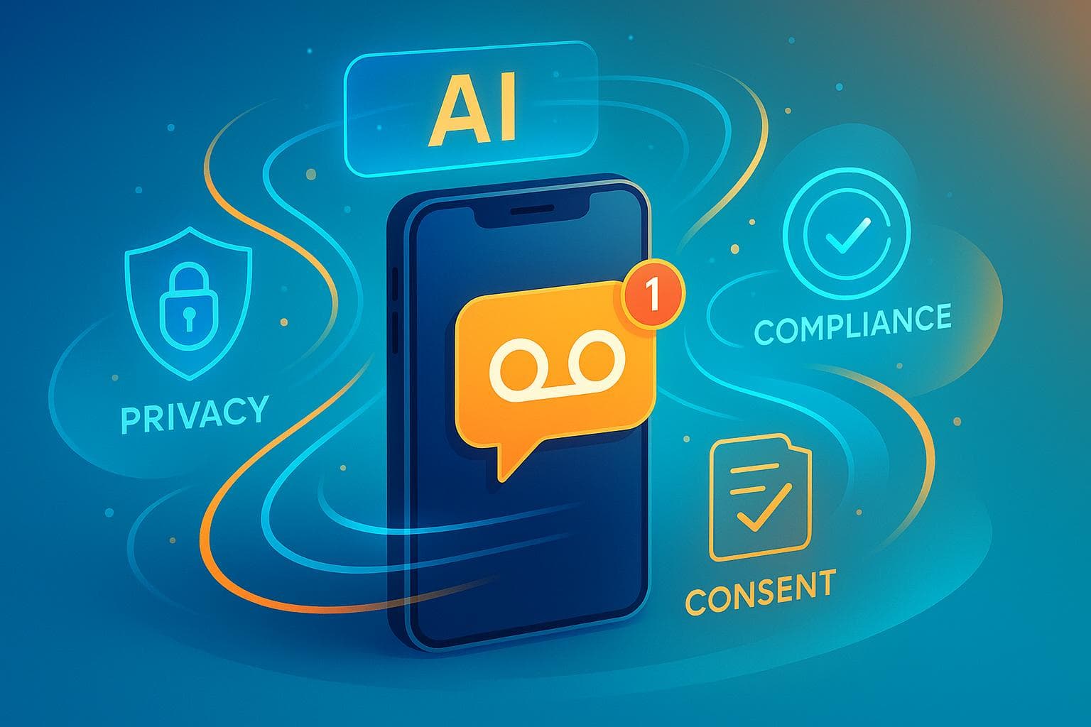 Regulatory Compliance for AI-Powered Voicemail