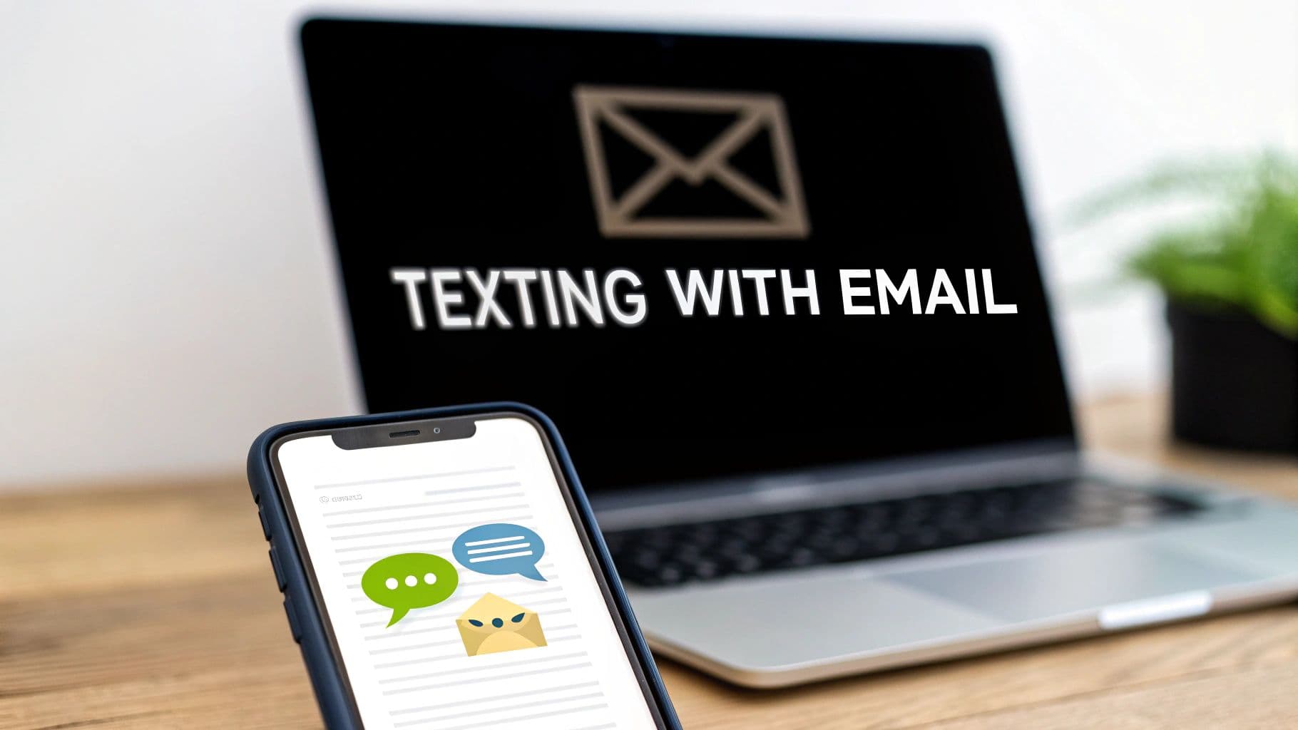 Texting with Email Your Way to More Conversions
