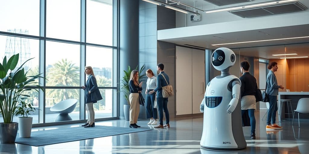 The Rise of AI Front Desk Receptionist in Modern Workspaces