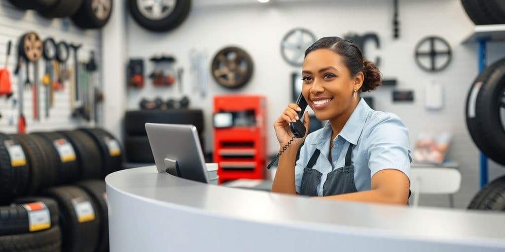 Transform Your Tire Shop Operations with a Virtual Receptionist Solution
