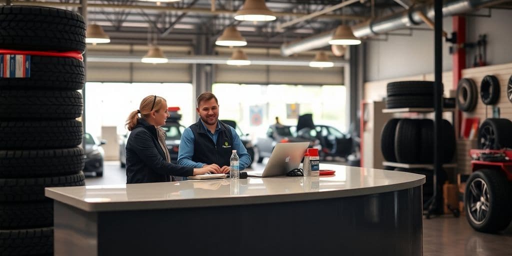 Transform Your Tire Shop Operations with an AI Front Desk Solution