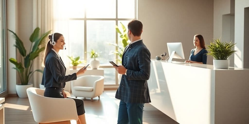 Unlocking Efficiency: How a Virtual Receptionist for Apartments Transforms Tenant Communication