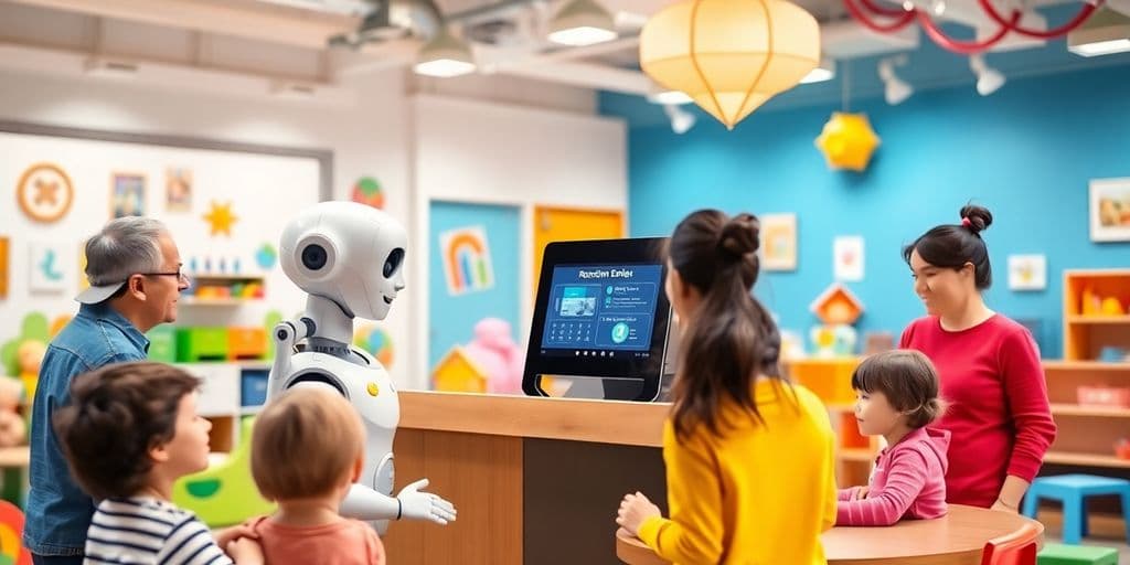 AI Receptionist for Daycare Centers