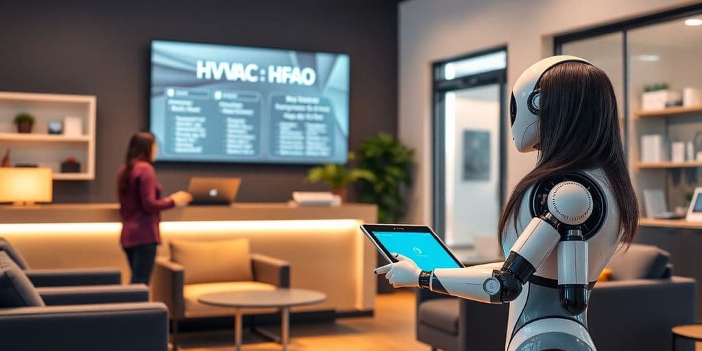 AI Receptionist for HVAC Services