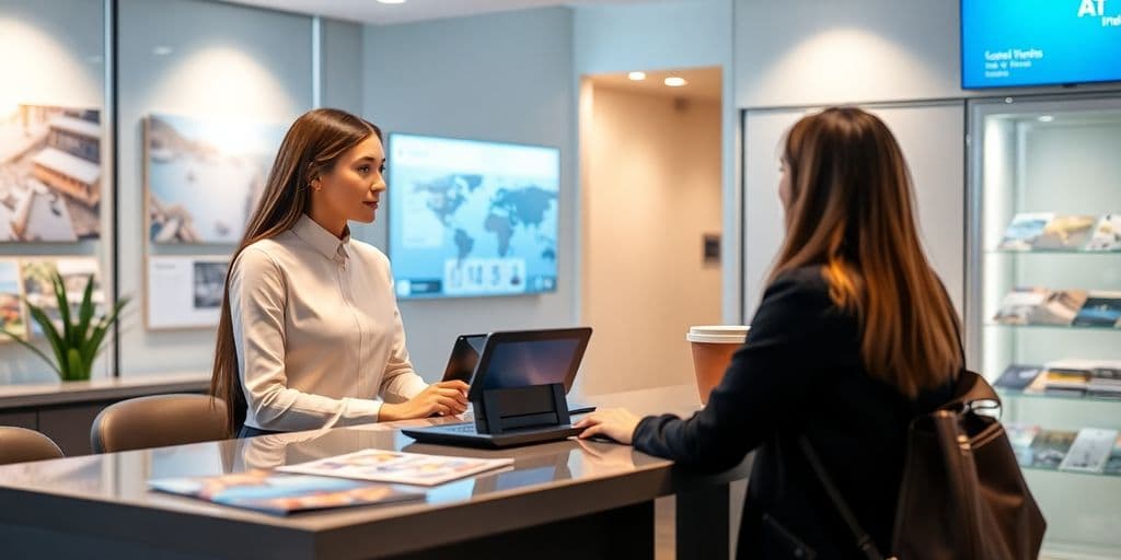 AI Receptionist for Travel Agencies